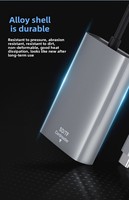 Lecteur de cartes USB C pour cartes mémoire SD et TF avec vitesse de transfert de 312 Mo/s pour ordinateur portable, téléphone, tablette