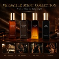 Perfume Miniatura al por Mayor, Set de Perfumes para Hombre, Colonias Masculinas de Diseñador, Perfume Amaderado de Larga Duración, Caja de Regalo de Lujo