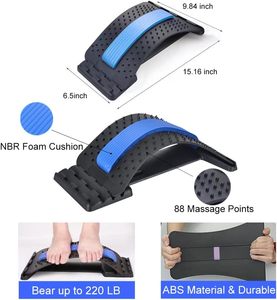 Tabla de Soporte Lumbar Multinivel con Acupresión Magnética para Alivio del Dolor Lumbar y de Cintura - Product Image 4