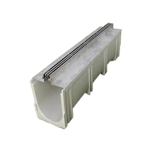 Systèmes de drainage extérieurs Canal de drainage caché en résine pour gouttière de <span class=keywords><strong>piscine</strong></span> linéaire avec couvercles de fentes en acier inoxydable - Product Image 2