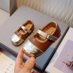 Zapatos de Princesa de Moda para Niñas, Zapatos Mary Jane, Zapatos de Cuero Ligeros Antideslizantes para Niñas - Product Image 4