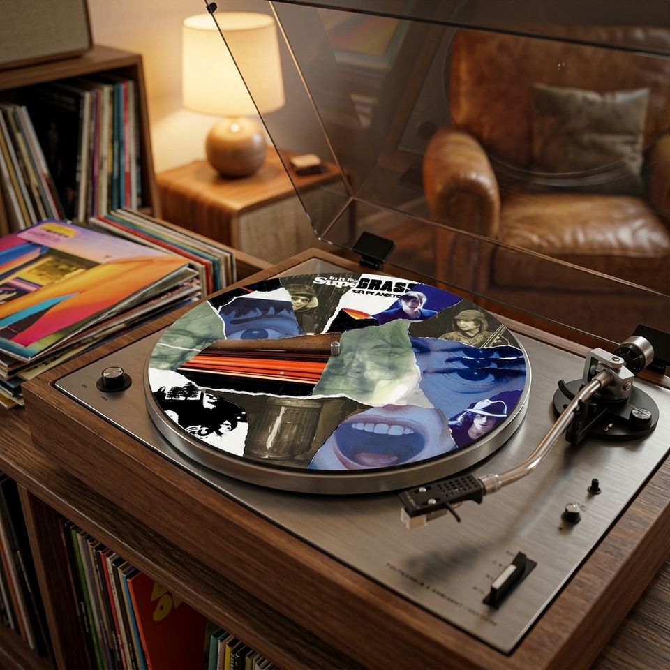 Durable Anti-static Felt Record Player Pad Shock-absorbing Turntable ...