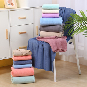 Juego de Toallas de Baño Carlota, Felpa de Coral, 300g 400g, Tejido Liso, Uso General - Product Image 2