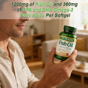 Ausreson OEM Omega-3 6 9 Cápsulas de Gel Macias Vitamina EPA DHA Óleo de Algas Suplementos Halal 1000mg Óleo de Peixe Vegano Omega 3 6 9 Cápsulas de Gel Macias - Product Image 3