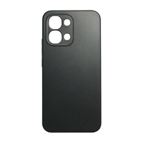 Coque de téléphone en silicone mat pour Honor X5C/X5C Plus, coque arrière en TPU noir, étuis pour téléphones portables