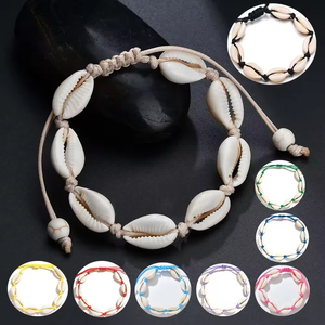 Collares de conchas de mar de Hawái hechos a mano, collares y pulseras de conchas blancas. - Product Image 5