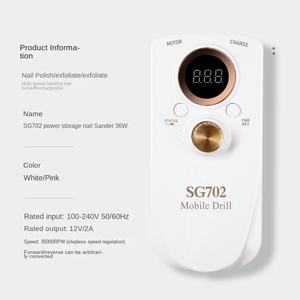 Taladro para <span class=keywords><strong>uñas</strong></span>, máquina <span class=keywords><strong>de</strong></span> manicura, máquina <span class=keywords><strong>de</strong></span> pedicura, Kit <span class=keywords><strong>de</strong></span> archivo <span class=keywords><strong>de</strong></span> <span class=keywords><strong>torno</strong></span> <span class=keywords><strong>de</strong></span> <span class=keywords><strong>uñas</strong></span> eléctrico profesional recargable, taladro <span class=keywords><strong>de</strong></span> 35000 RPM para <span class=keywords><strong>uñas</strong></span> - Product Image 4