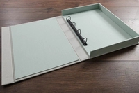 Nouvelle conception de classeur de présentation en carton, classeur à anneaux, classeur de documents, coloré