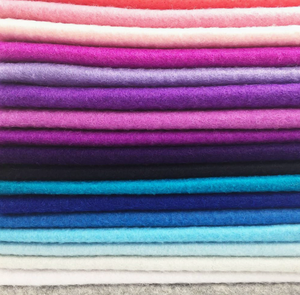 12 rouleaux de tissu en <span class=keywords><strong>feutre</strong></span> doux de 1,4 mm d'épaisseur, 12 couleurs assorties, lot de <span class=keywords><strong>feutre</strong></span> pour travaux manuels, couture, patchwork non tissé - Product Image 2