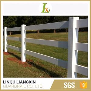 Rail de cheval de clôture en vinyle de qualité supérieure à 3 rails, construction en <span class=keywords><strong>PVC</strong></span> à noyau solide, panneau de clôture extérieur pour centres équestres - Product Image 2
