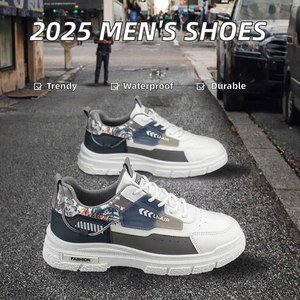 Nouvelle Tendance Mode 2025 : Chaussures de Skateboard Homme d'Extérieur Imperméables, Résistantes à l'Usure et Antidérapantes pour le Sport, les Loisirs et le Travail - Idéales pour le Printemps - Product Image 2