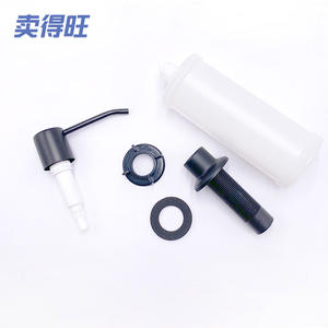 Distributeur de savon 300 ml, bouteille en plastique, pression manuelle, installation facile, commande manuelle - Product Image 1