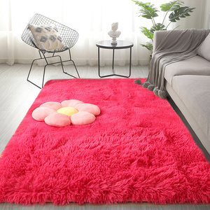 Fluffy sang trọng thảm cho phòng ngủ phòng khách Bàn cà phê đầy đủ phòng đệm sàn Mat cho nhà mạng người nổi tiếng lông thảm - Product Image 1