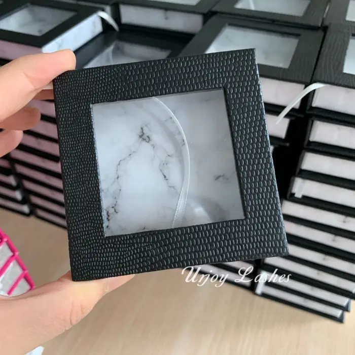 New stock 3d mink lashes bulk your own brand false eyelash packaging box individual mink eyelashes private label