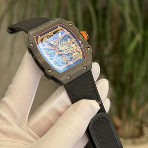 Factory-customized logo Carbon Fiber 67-02 Ultra-thin 7.8mm Top Quality 35g Men's <b>Waterproof</b> Automatic Mechanical <b>Watch</b> - Product Image 5