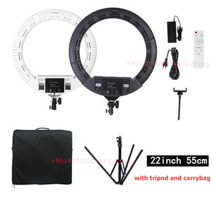 Anillo de luz grande de 22 pulgadas para fotografía, anillo de luz de relleno en vivo, maquillaje de belleza, luz de anillo de 20 pulgadas, 100W - Product Image 6