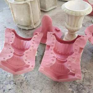 Molde para Macetas de Flores de Fibra de Vidrio y Silicona de Alta Calidad, Duradero, Reutilizable, Diseño Moderno para Decoración del Hogar y Jardín - Product Image 5