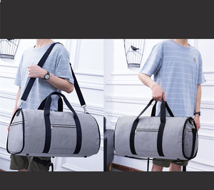 Bolsa <span class=keywords><strong>de</strong></span> Viaje Oxford Impermeable para Hombre, con Múltiples Compartimentos, Cierre <span class=keywords><strong>de</strong></span> Cremallera, Diseño con Estampado <span class=keywords><strong>de</strong></span> Letras, para Negocios - Product Image 3