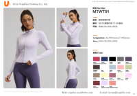 Veste de yoga ajustée pour femme, grande taille, sans couture, légère, cardigan ouvert sur le devant, pour la gym, l'entraînement, l'extérieur, respirante, écologique