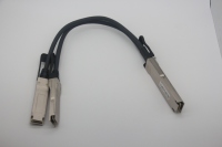 Direct Attach Copper/Fiber Optic 400G OSFP to 2QSFP112 Cable 0.5M Passive DAC for Data Center & FTTH