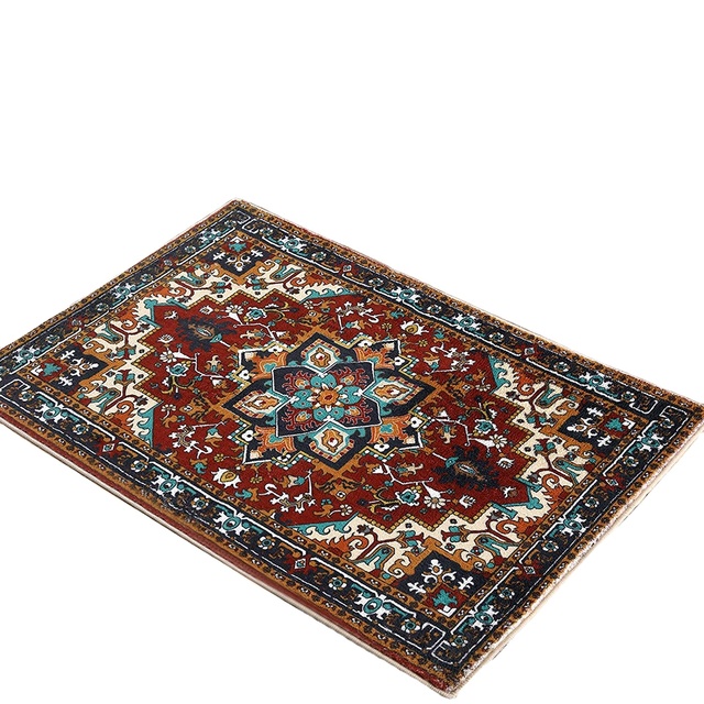 Muslin Prayer Mat Digital Printed Door Mat on Nonwoven Surface  or Tufted Surface with PVC Backing