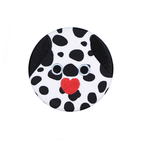 Insignias de hojalata bordadas con dibujos animados personalizados con pasador de seguridad Botón de hojalata de metal con logotipo personalizado para regalo de accesorios de moda - Product Image 2