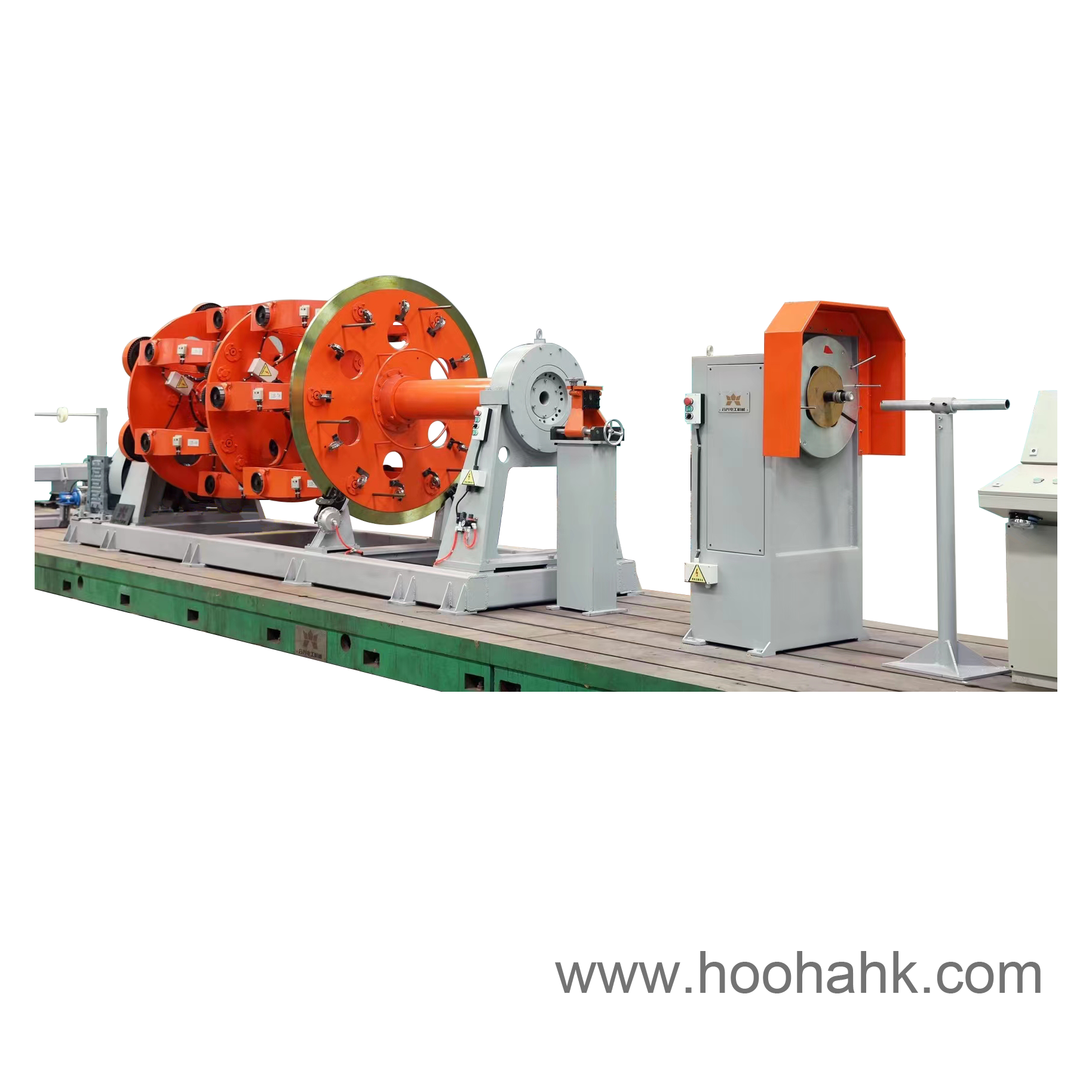 Material ETFR / FEP / PFA Cable Extruder Machine For Copper Wire