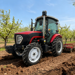 جرارات زراعية صغيرة رباعية الدفع بأربع عجلات للبيع بالجملة، بقوة 50 و60 و80 و100 و120 و180 حصان، مع جزازة - Product Image 6