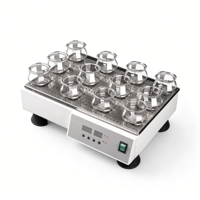 Agitateur orbital numérique de laboratoire 30-300 tr/min, grande capacité, fonction minuterie pour mélange et incubation de flacons en laboratoire