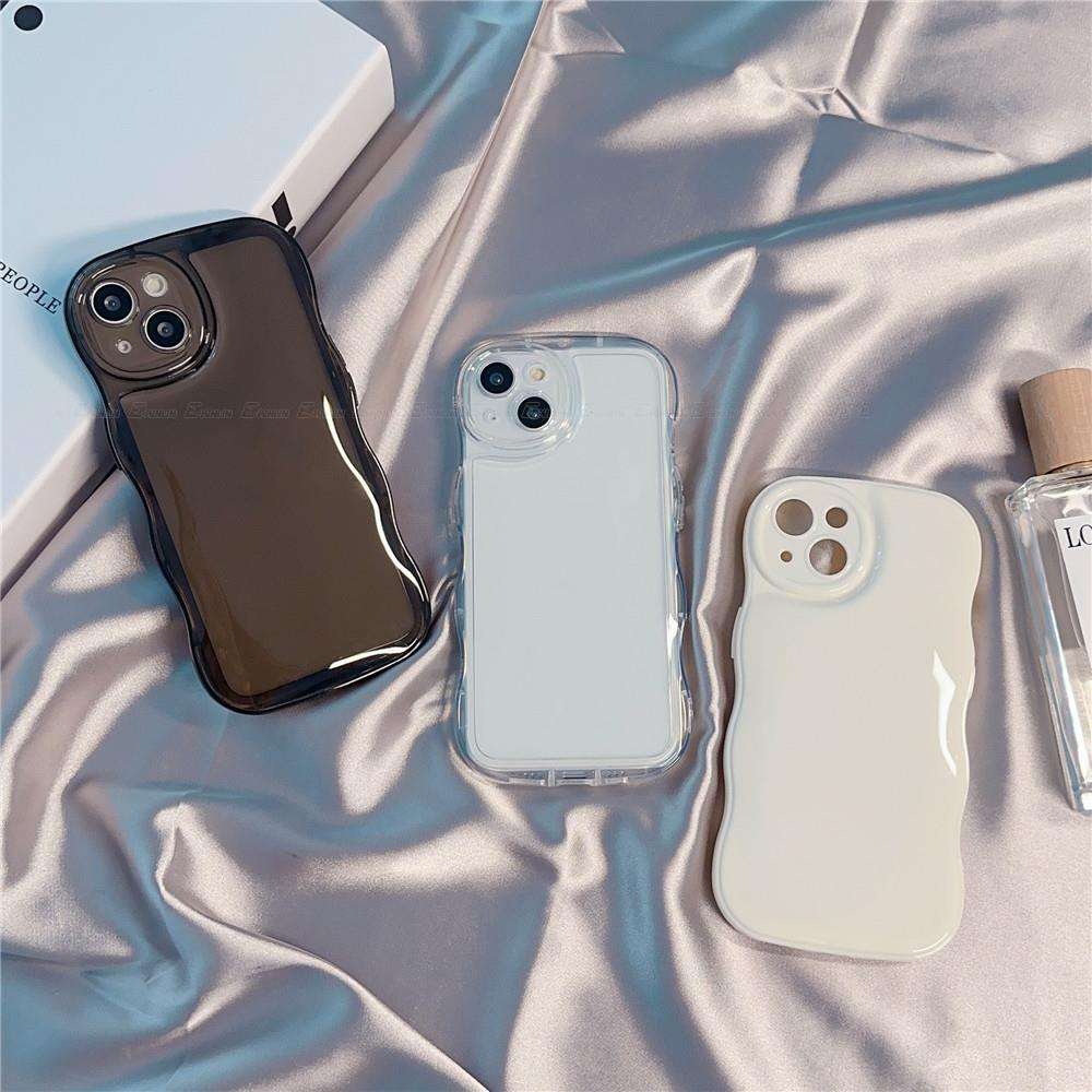 Custodia Trasparente Per Telefono Per IPhone 15 12 11 14 Pro Max Custodia Cover In Silicone Su IPhone 15 13 Mini X XS XR 8 7 14 Plus SE Cover Posteriore - Foto 2