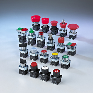 Interruptor de Botón de Plástico a Prueba de Agua Langir, Rojo, Tipo Hongo, 40 mm, 10A, IP50, LAY4-ET42 - Product Image 5
