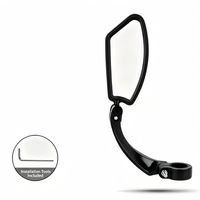 Rétroviseur latéral de guidon pour moto et vélo, miroir convexe HD de qualité supérieure pour VTT