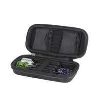 Étui à fléchettes en cuir PU, coque rigide en EVA, étanche et personnalisé, avec logo personnalisé, pour pointe en acier, fléchettes et accessoires
