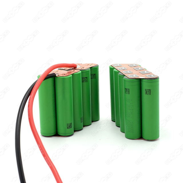 Customized High Quality 2S4P Original 18650 VTC6 Lithium Ion Battery 7.4V 12Ah Lithium Battery Pack