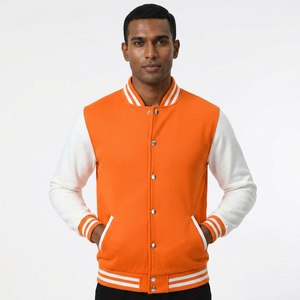 Wholesale <b>man</b> custom baseball Letterman varsity jacket 100% Woolleather made Varsity Jacket for <b>Man</b> In Low Price - Product Image 1