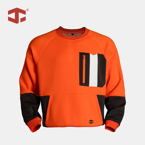 Sweat-shirt respirant et réfléchissant de haute visibilité pour hommes, série WorkPro de JIADE, pour <span class=keywords><strong>la</strong></span> randonnée et les sports de plein air - Product Image 4