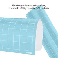 Tapis de découpe en vinyle Nicapa Lightgrip 12x24 pouces pour traceur, projets d'artisanat, tapis de découpe adhésifs