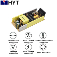 Adaptateur secteur de bureau HYT AC DC 12V 5A 60W avec entrée AC C14 et protections OLP OVP OCP OTP SCP pour moniteurs
