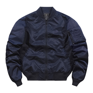 <span class=keywords><strong>Bomber</strong></span> <span class=keywords><strong>oversize</strong></span> s Streetwear Zip up autunno inverno Baseball per uomo - Product Image 3