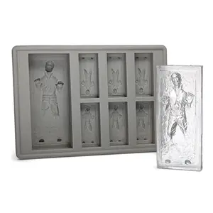 Plateau de cubes à glace Han Solo en Carbonite, main de maman, en céramique