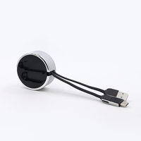 Nouvelles idées de produits 2023 Câble de charge multi-données rétractable 3 en 1 durable avec cordon de chargeur de téléphone multiple Type C/Micro USB