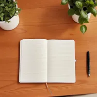 Carnet en cuir A5 personnalisé avec couverture en papier, motif iris de Vincent Van Gogh, pour promotion professionnelle et bureautique