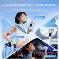 Mini ventilateur rechargeable USB avec fonction Power Bank, ventilateur portable de poche, mini ventilateur d'été 2026, petit ventilateur à batterie