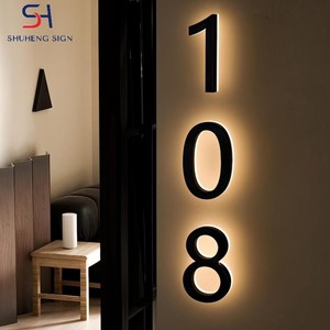 Nouveauté 2026 : Enseigne LED métallique rétroéclairée sur mesure avec numéros pour événements <span class=keywords><strong>de</strong></span> remise <span class=keywords><strong>de</strong></span> diplômes, anniversaires et mariages - Product Image 4
