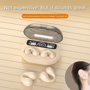 <strong>Bluetooth</strong> TWS <strong>Headset</strong> Clip-On Design HIFI Sound Quality LED Battery Indicator for Sports Cross-Border Crazy Dump - Product Image 3