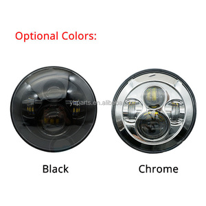 Kit de phares à LED ronds de 7 "pour <span class=keywords><strong>Lada</strong></span> <span class=keywords><strong>Niva</strong></span> <span class=keywords><strong>4X4</strong></span> Accessoire phare pour Jeeps - Product Image 2