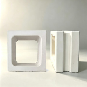 <span class=keywords><strong>Briques</strong></span> décoratives en plâtre perforées, blocs de ciment blanc creux pour murs - Product Image 3