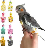 Couches lavables pour oiseaux, couches pour perruches, couches pour oiseaux avec nœud papillon, vêtements pour oiseaux, costume pour perruches, couches lavables pour oiseaux