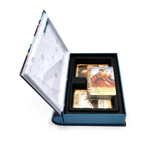 Tùy Chỉnh In Cuốn Sách Hình Trong Nhà Nhà Trò Chơi <span class=keywords><strong>Tin</strong></span> Kim Loại Chơi Thẻ Hộp Với PVC Inlay - Product Image 6