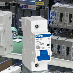 เบรกเกอร์วงจรขนาดเล็ก NXB-125 RCBO MCB ทองแดง 1P 2P 3P 4P กำลังตัด 10kA กระแสไฟ 25A ติดตั้งบนราง C80 C100 C125 - Product Image 2